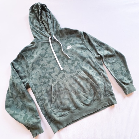 Men’s Nike Camo Hoodie size M - Picture 1 of 4